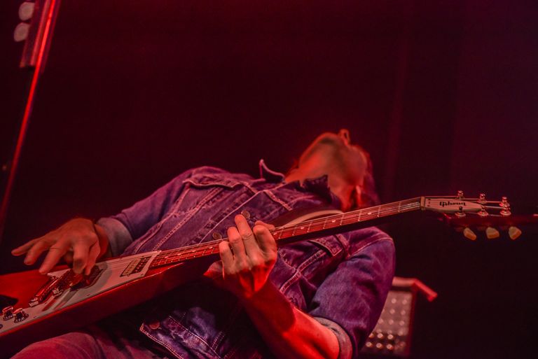 Ash performing live at Lion Arts Factory in Adelaide