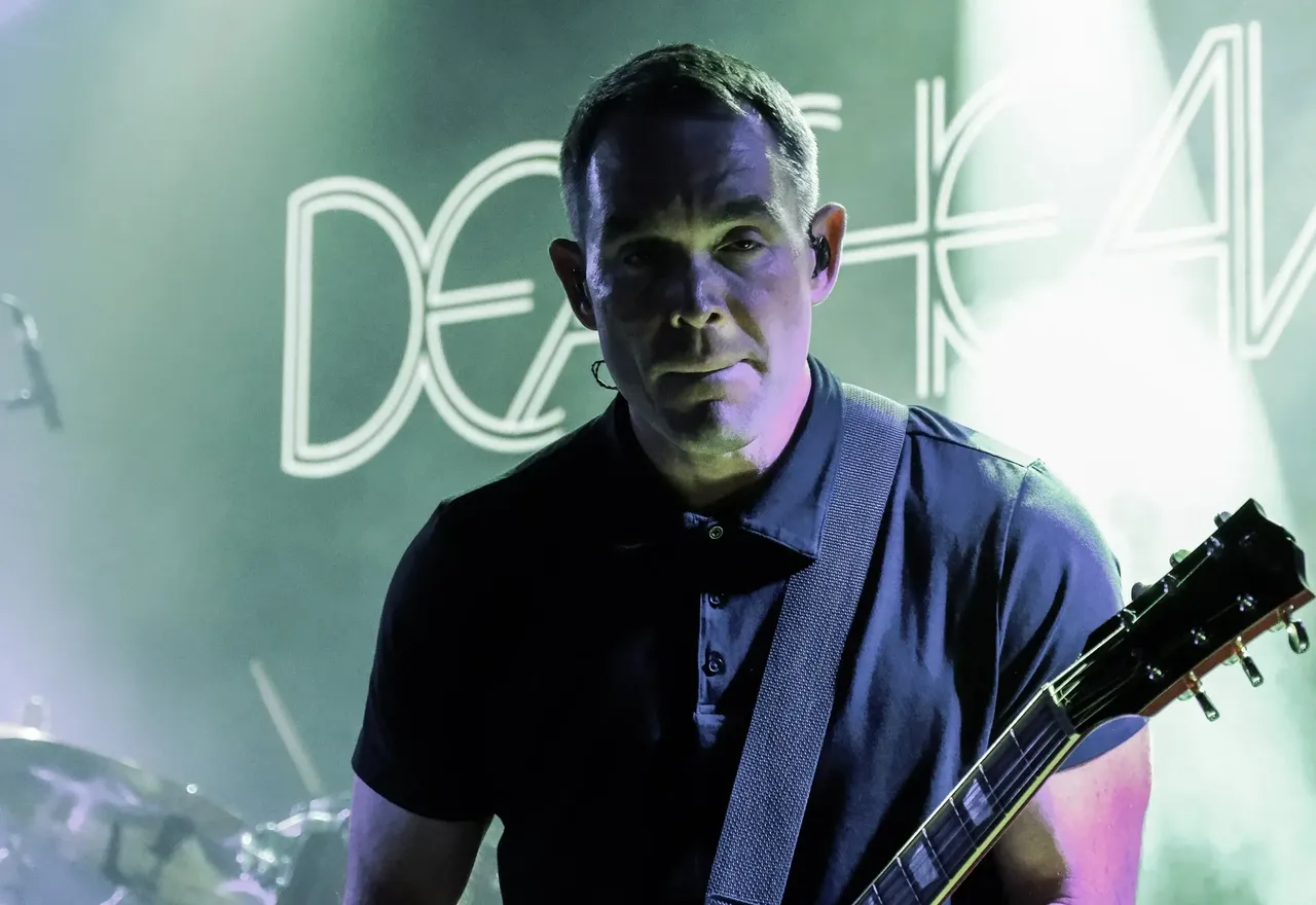 Deafheaven guitarist playing live in Adelaide