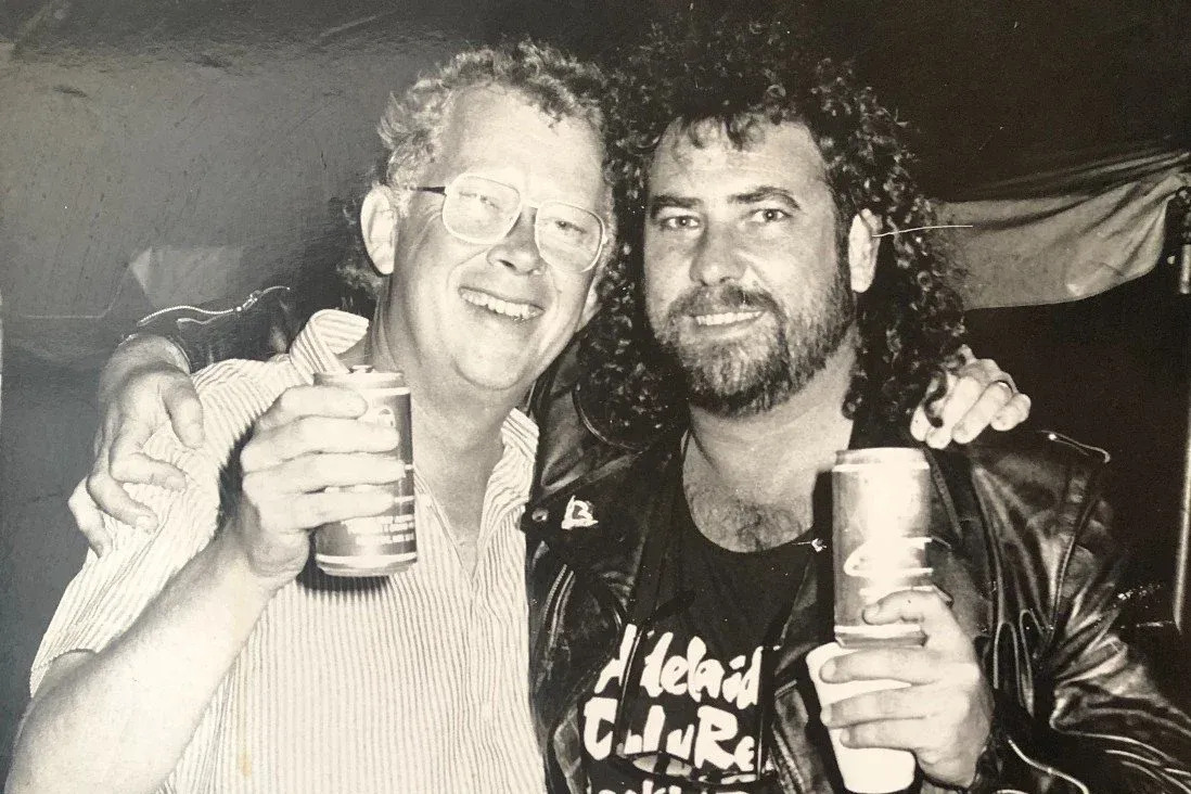 Hall of Fame Founders - John ‘Vinny’ Vincent (Left) & David ‘Daisy’ Day (right)