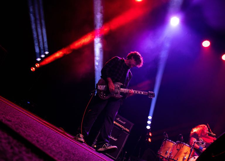 Spiderbait performing live at Hindley Street Music Hall in Adelaide