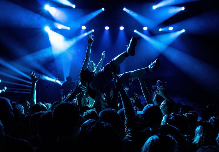 Spiderbait performing live at Hindley Street Music Hall in Adelaide