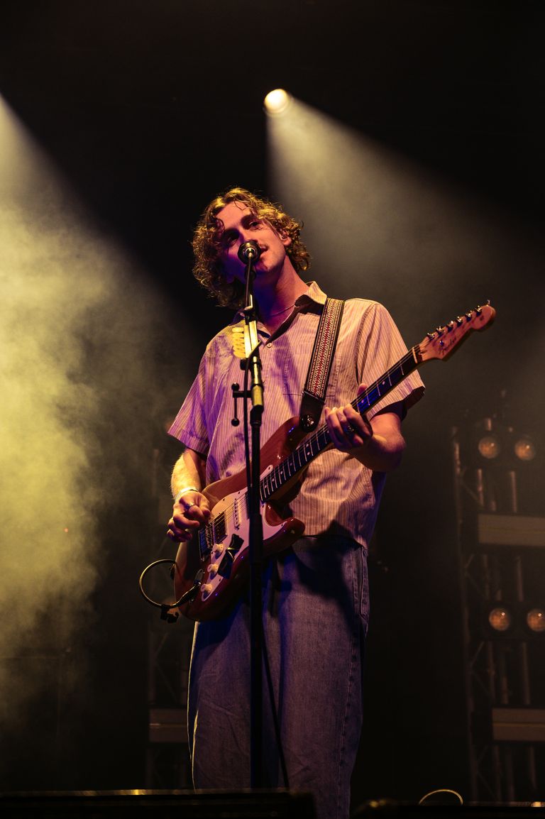 Old Mervs performing live at Hindley Street Music Hall in Adelaide 