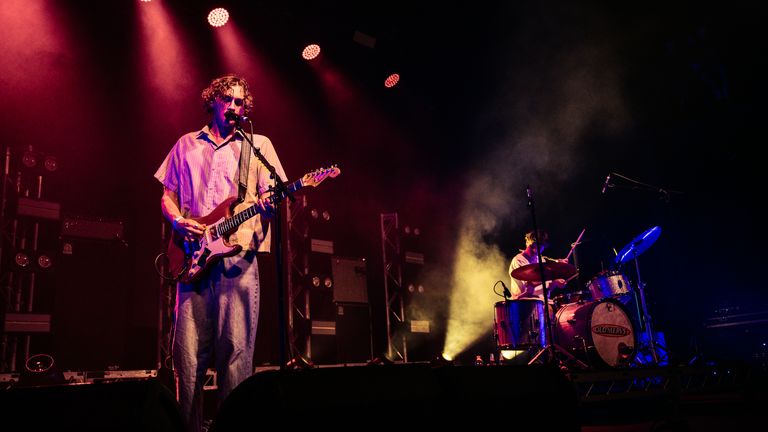 Old Mervs performing live at Hindley Street Music Hall in Adelaide 