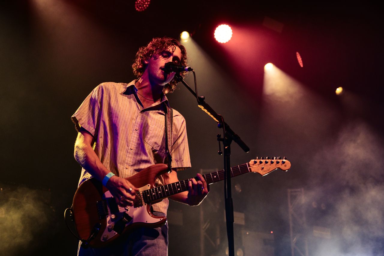 Old Mervs performing live at Hindley Street Music Hall in Adelaide