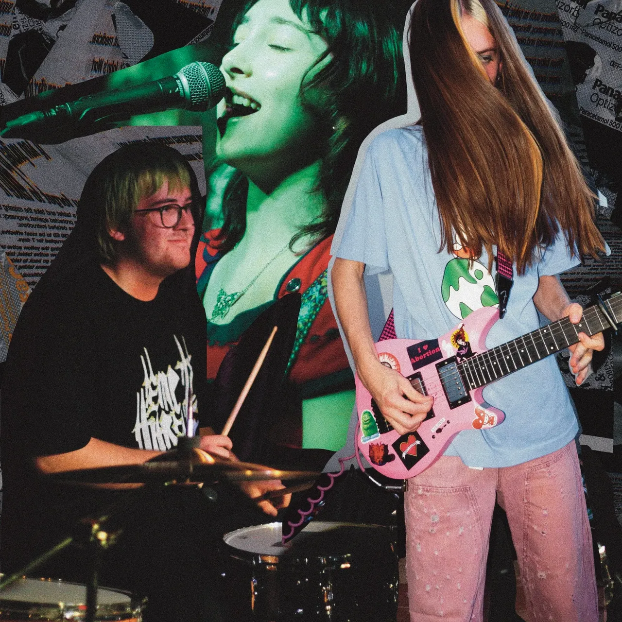 Image: Vivienne Gale, Fin Ryan and Pearly Stars