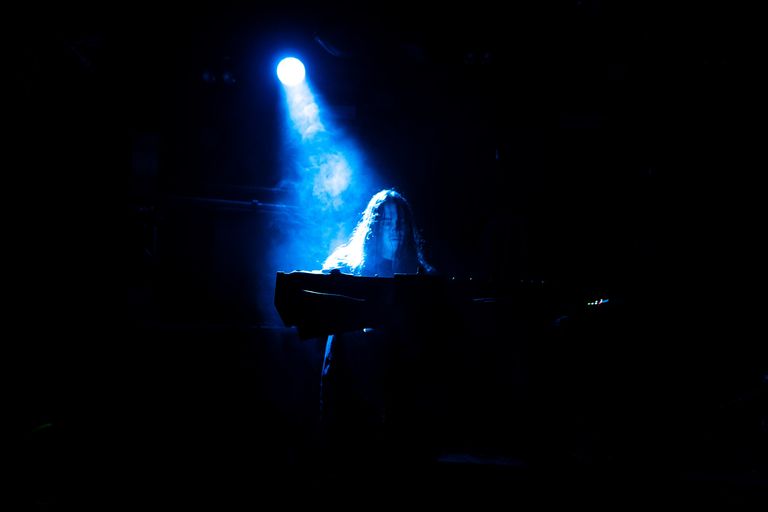 Perturbator performing live at The Gov in Adelaide