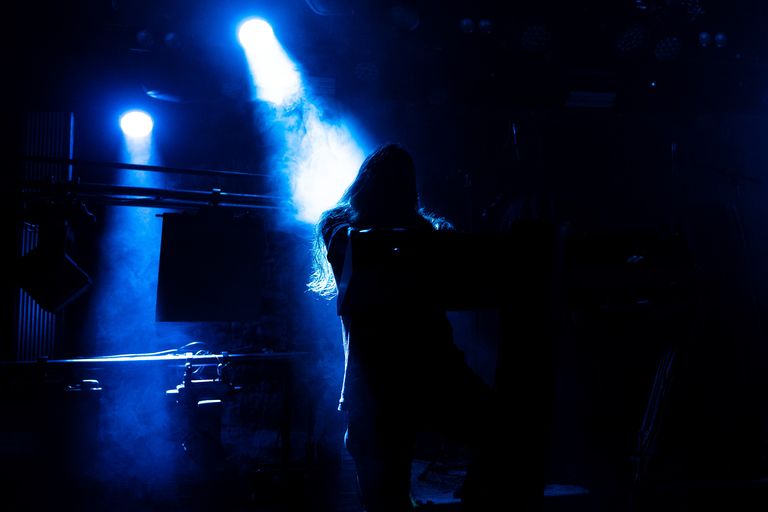 Perturbator performing live at The Gov in Adelaide