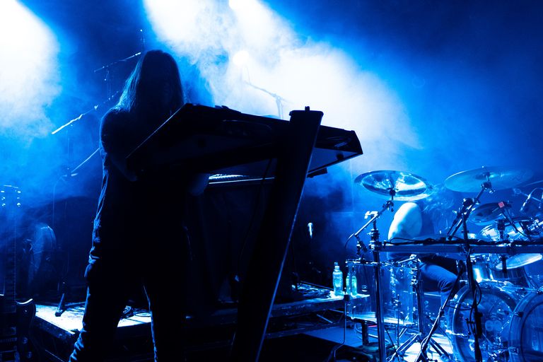 Perturbator performing live at The Gov in Adelaide