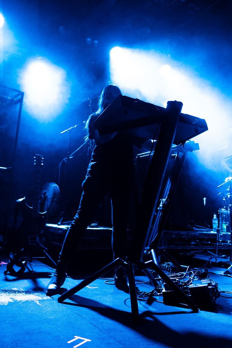 Perturbator performing live at The Gov in Adelaide