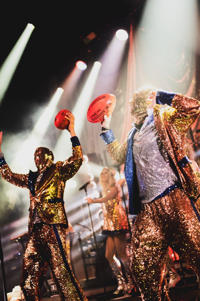 TISM performing live at Hindley Street Music Hall in Adelaide