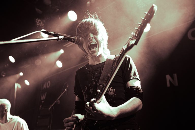 With One Exception performing live at The Gov in Adelaide
