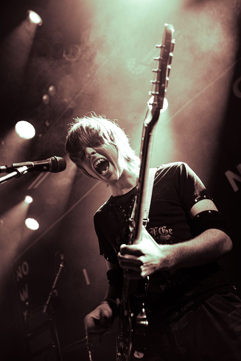 With One Exception performing live at The Gov in Adelaide
