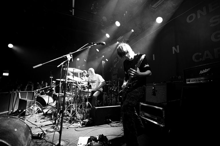 With One Exception performing live at The Gov in Adelaide