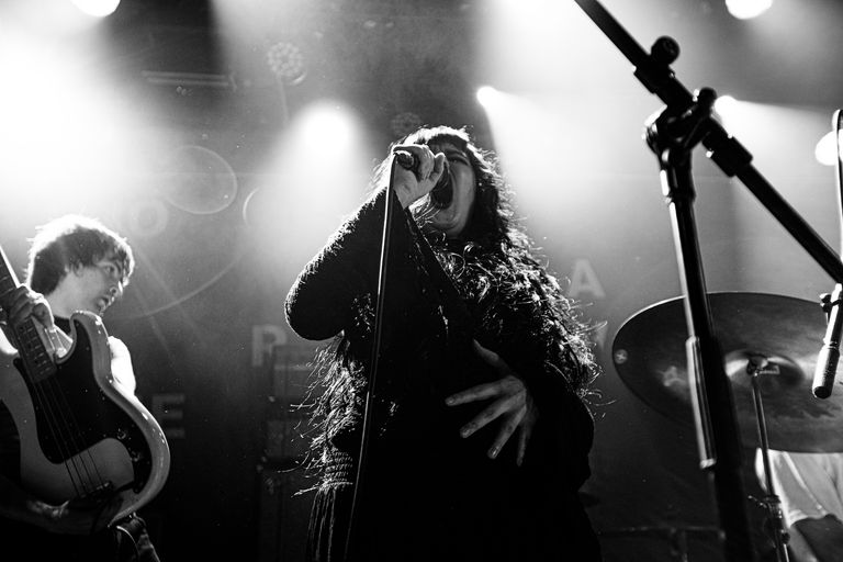 With One Exception performing live at The Gov in Adelaide