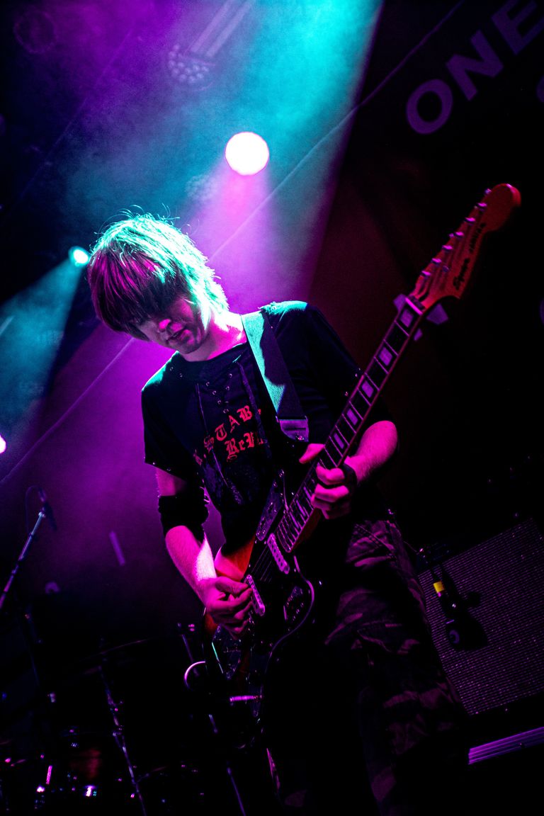 With One Exception performing live at The Gov in Adelaide