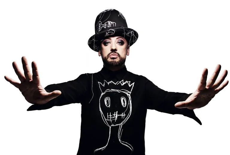  Image via @BoyGeorgeOfficial (Facebook) 