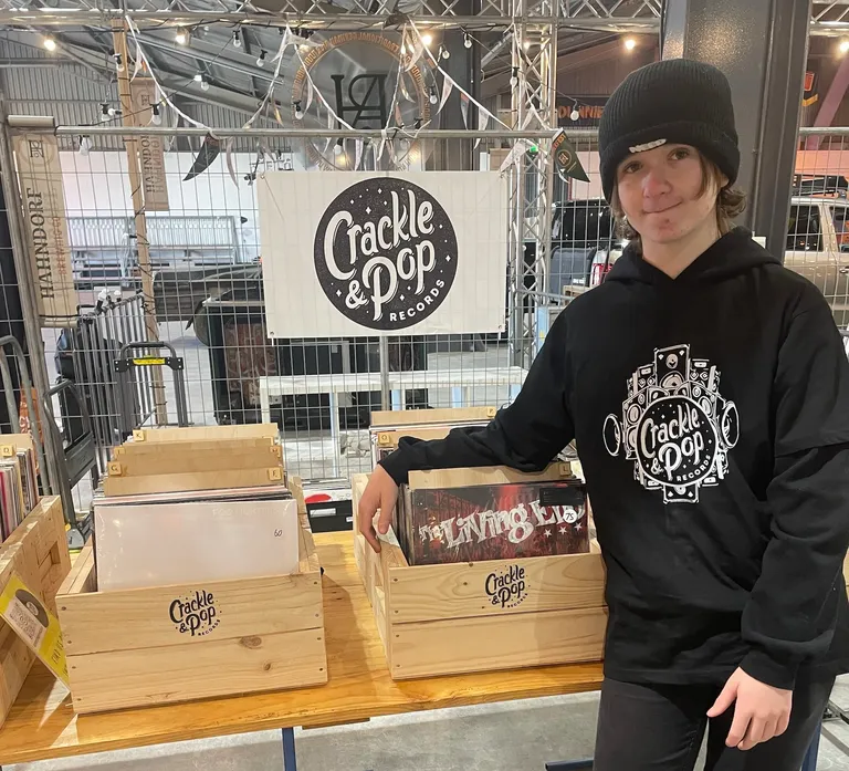  Jack from Crackle & Pop Records. Image supplied 