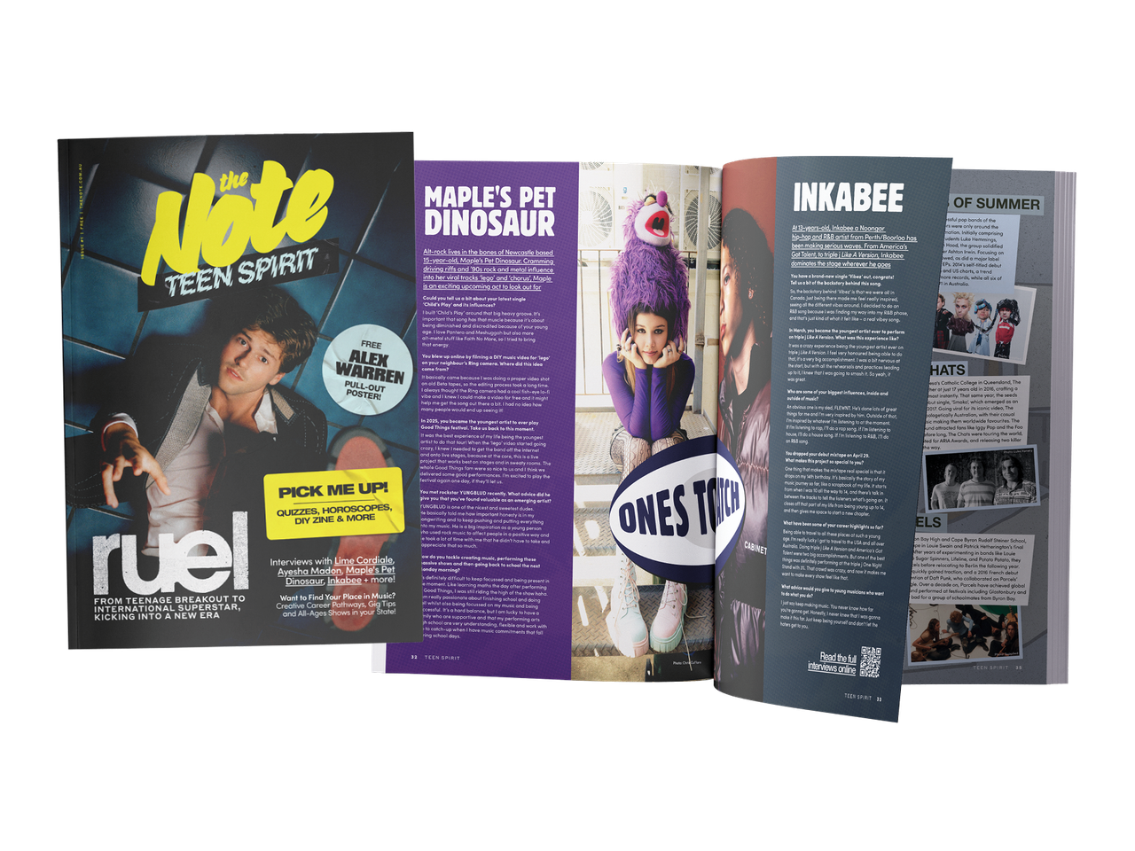 The Note Teen Spirit Magazine Flip Through