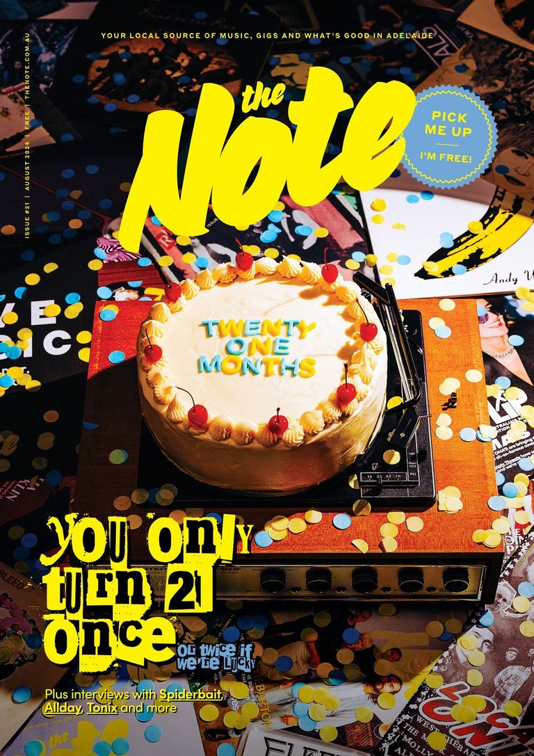 The Note Issue 21 cover
